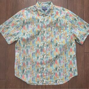 Charleston Threads Surf Board Short Sleeve Shirt size XL